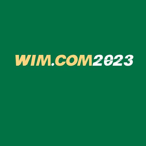 Logo da WIM2023